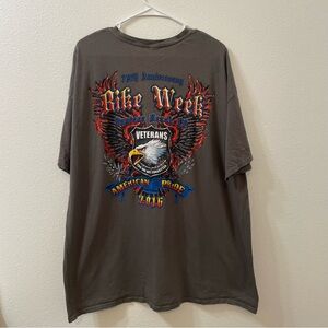 Daytona beach bike week 2016 tee gray XL